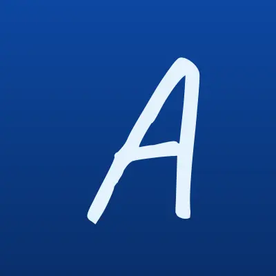 AKS, сеть магазинов, лого-визитка