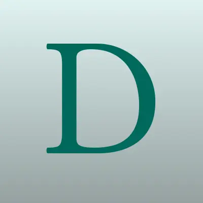 DNS, супермаркет цифровой и бытовой техники, лого-визитка