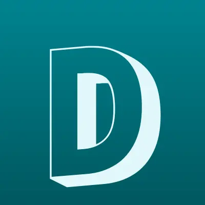 Deni, мастерская съедобной флористики, лого-визитка