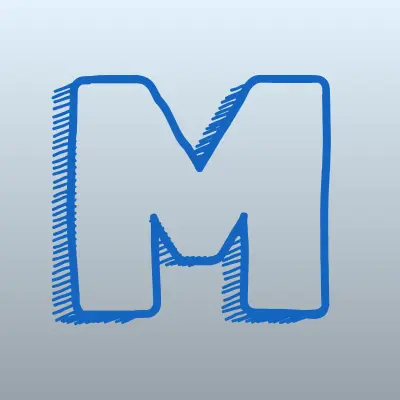 Марина, магазин автозапчастей, лого-визитка